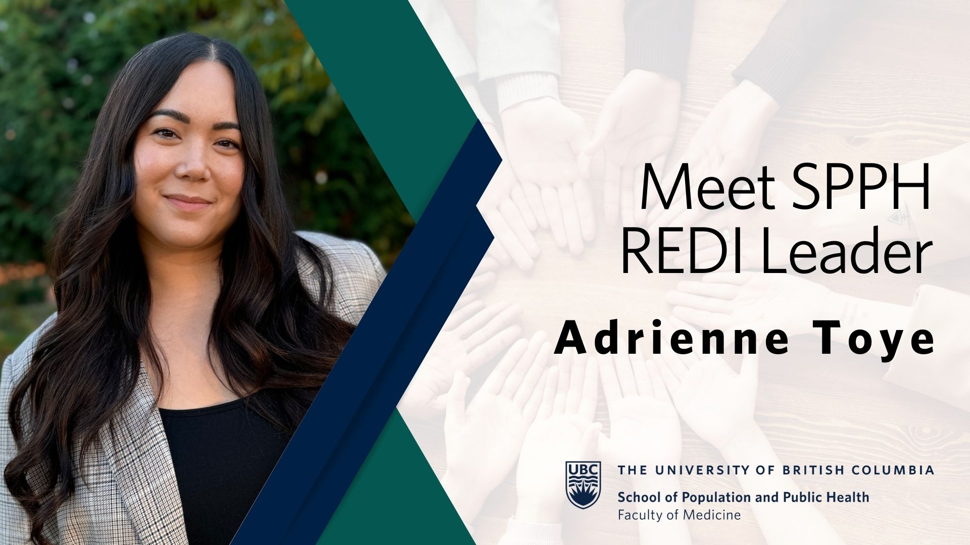 Meet SPPH REDI Leader: Adrienne Toye