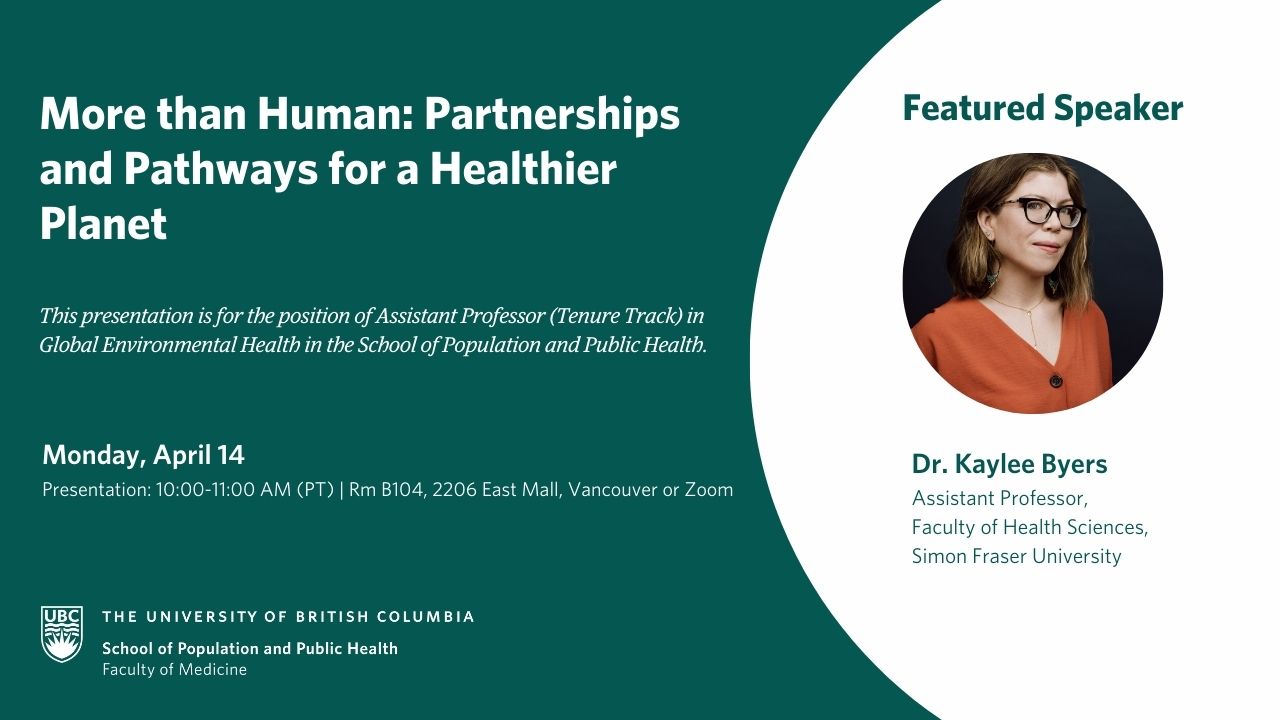 More than Human: Partnerships and Pathways for a Healthier Planet