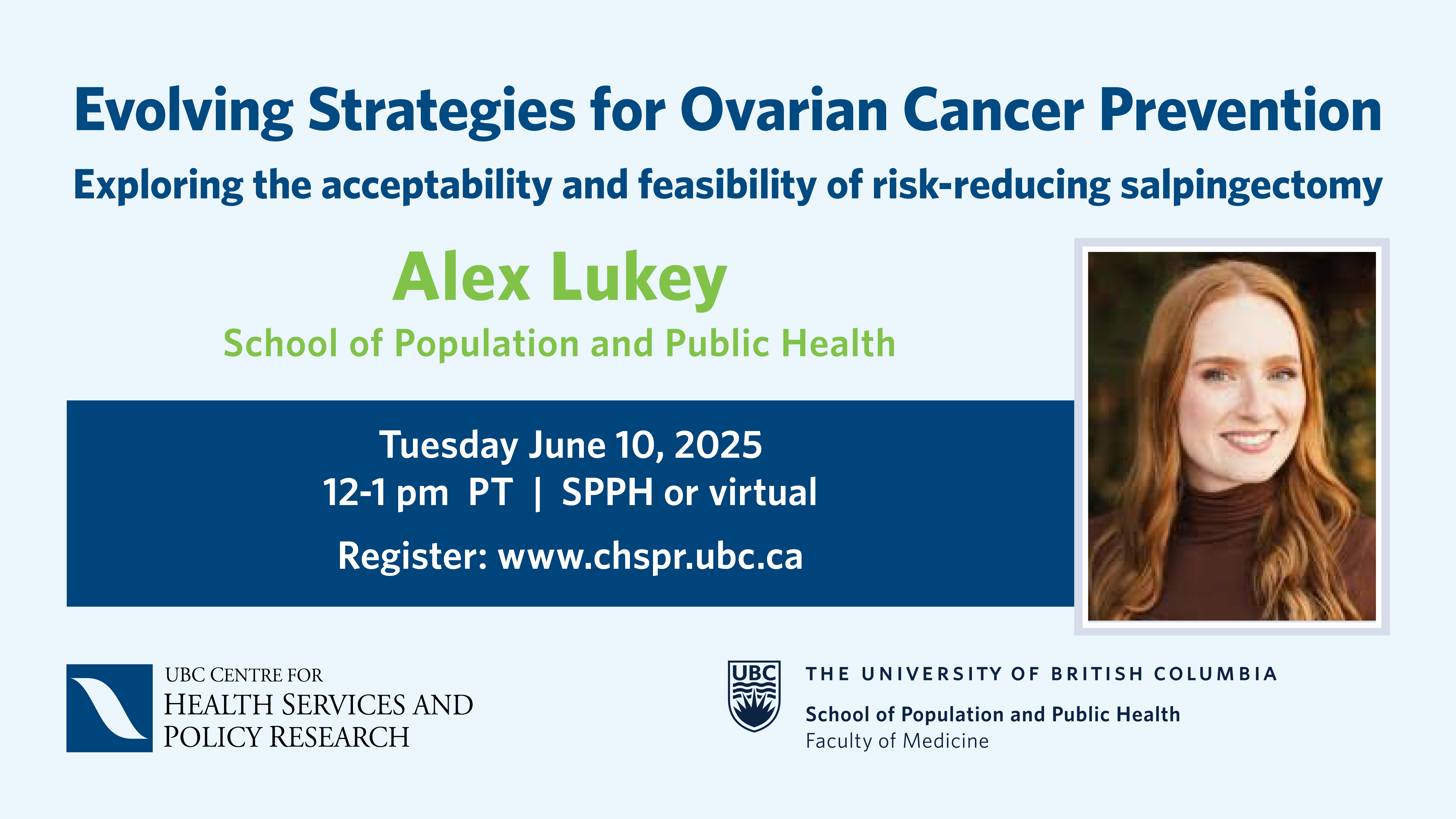 CHSPR Seminar – June 10, 2025